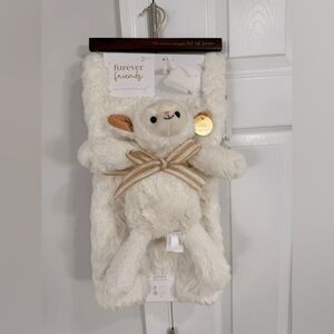 Furever Friends Plush Blanket and Toy Set